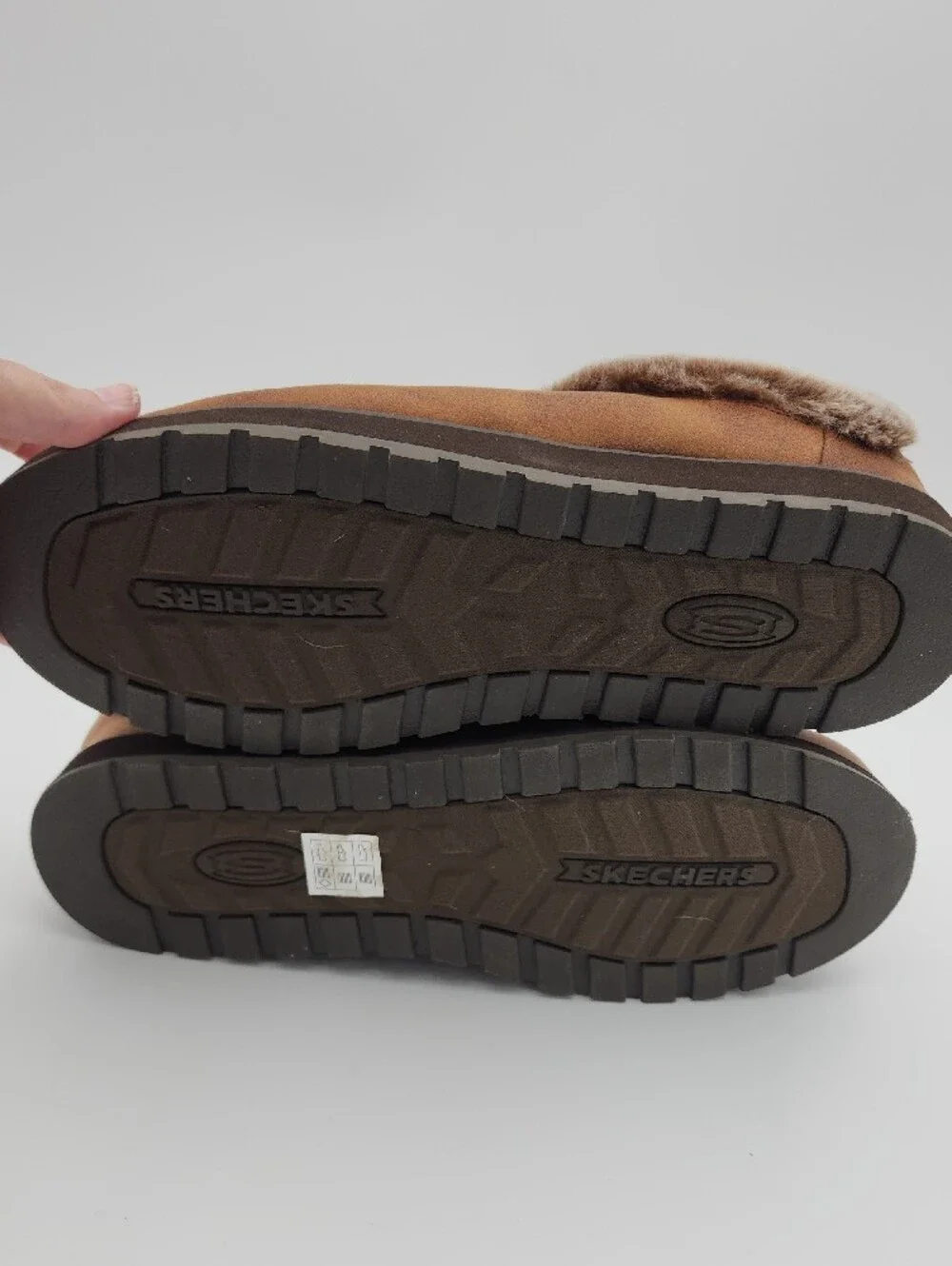 BOBS from Skechers soft brown